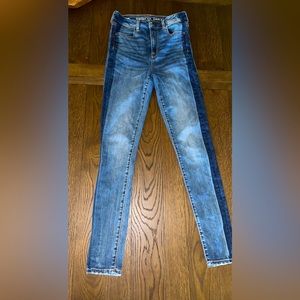 american eagle leggings size 8 long